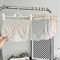 Ropa interior de 6 uds., bragas de seda helada, entrepierna de algodón, calzoncillos finos sin costuras, calzoncillos de mujer, calzoncillos de cintura media, dulce fresa, regalo - details 6