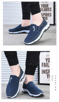 Zapatos De Lona Para Hombre Con Suela Suave Casual Transpirables Cómodos Con Mangas Slip-On Zapatillas De Tela Oxford Antideslizantes Resistentes Al Desgaste Para Primavera/Otoño - details 5