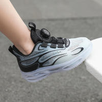 Calzado deportivo para exteriores, cómodos zapatos para correr para niños, antideslizantes y resistentes al desgaste, con superficie de malla transpirable - details 11