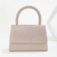 Mini nicho fino brillo mano llevar banquete oblicuo span bolsa de cena. - details 4