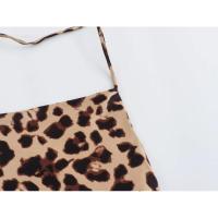 Vestido de satén con estampado animal francés para mujer, moda de verano, nuevo - details 4
