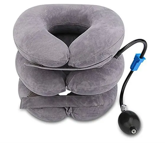 Retractor De Vértebra Inflable De Aire De 3 Capas, Almohada De Cuello En U, Soporte Para El Cuello, Tratamiento Del Tractor - 1