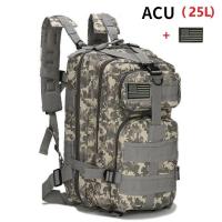 Mochila de Asalto Mochara táctica Molle, Bolsa de 3 días para senderismo, Treeking, Fitness, Camping, Diario de Trabajo, 45l - details 27