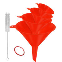 Cuchara Walfos de acero inoxidable 3 piezas con filtros desmontables y cepillo de limpieza ideal para transferir líquidos aceites jams ingredientes secos y polvo utensilio de cocina especializado - details 5