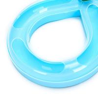 Túnel para gatos, diseño divertido de túnel para gatos, plato giratorio duradero para mascotas, pista de plástico en forma de 8, bola de juguete para gatitos, entretenimiento - details 12