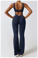 Conjunto de Gimnasio para Mujer Ouwu Traje de Yoga de Estiramiento Monos Deportivos - details 12