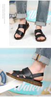 Nuevas Sandalias de Hombre de Cuero Genuino Suela Suave de Tendón de Res Cómodo para la Playa - details 14