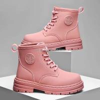 Nueva marca de botas de goma para niños de moda, zapatos altos para niñas, a bajo precio y baratos - details 4
