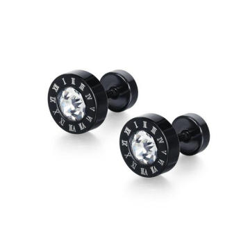 Pendient De Acero Inoxidable Para Hombre Y Mujer, Aret Pequeños De Circonia Cúbica Con Parte Posterior Plana, Piercing Múltiple Para Cartílago