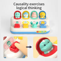 Baby Finger Exercise Pop-Up Switch Box Color Shape Sorting Game Geometric Matching Early Learning Education Toys for Babies Gift - details 5