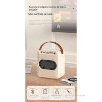 Máquina de Karaoke Portátil para Niños y Adultos, con Luces LED y Efectos de Sonido Variables, Regalo de Cumpleaños Familiar - details 9