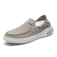 Zapatos de plataforma informales 2021 para conducir de lona para hombre, estilo de caminar a la moda - details 3