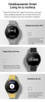 Reloj Inteligente Hombres Mujeres, Smartwatch Redondo de 1.463