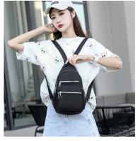 Fengdong-Mochila pequeña para hombre, mini bolso cruzado deportivo, bolsa de pecho unisex, bolsa de nailon impermeable - details 18