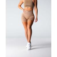 Nylon de poliéster catiónico de estilo europeo y americanoABPantalones cortos de Yoga sin costuras de flor oscura con elevación de cadera grande de hilo de alta elasticidad pantalones de Fitness - details 4