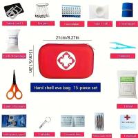 Kit de Primeros Auxilios Portátil 184pcs Suprimentos Médicos para Emergencias al Aire Libre - details 1