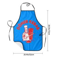 Delantal de Doner Kebab Personalizado Unisex para Adultos Ideal para Cocinar, Hornear, Jardinería - details 43