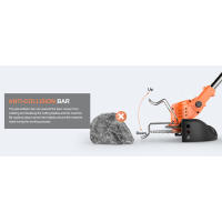 Recortadora inalámbrica Weed Wacker -GUIFIN Cortacésped de 21 V con 2 baterías de iones de litio de 2,0 Ah y 3 tipos de cuchillas de corte, potencia compacta - details 9
