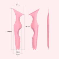 Plantillas de silicona reutilizables para delineador de ojos, herramienta de maquillaje multiusos, 5 en 1 - details 7