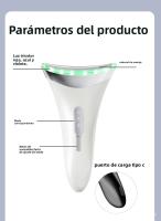 Masajeador de Cuello EMS Herramienta de Cuidado de la Piel Facial para Eliminación de Rayas y Elevación y Refuerzo del Cuello - details 0