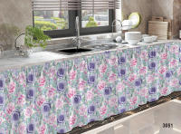 HTC Lababo-cortina corta para cocina, 150x70cm - details 63