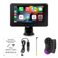Reproductor multimedia de radio para coche Universal 7’ con Android Auto y Carplay inalámbrico de Gearelec para VW BMW Nissan Toyota - details 0