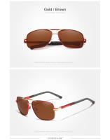KINGSEVEN-gafas de sol polarizadas para hombre y mujer, lentes de aluminio con montura a la moda, para conducir, 2023 - details 8