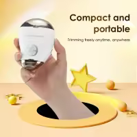 Cortauñas Eléctrico 2-en-1 en Forma de Mango Multifuncional para Cuidado de las Uñas Carga Tipo-C - details 6