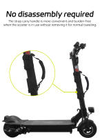 Mango de transporte de bicicleta, empuñadura de mano para marco de ciclismo plegable Brompton, correa de hombro, accesorios de bicicleta - details 7