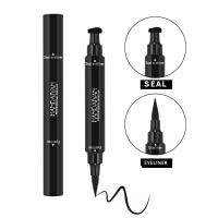 HANDAIYAN Delineador de ojos con doble sello, sello delineador de ojos, lápices delineadores de ojos líquidos negros, herramienta de maquillaje con plantilla de ojo de gato fácil, delineador de ojos a prueba de manchas y resistente al agua - details 2