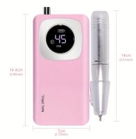 Juego de máquina profesional para arte de uñas que incluye lima de uñas, pulidor de uñas, eliminador de piel muerta, adecuado para - details 8