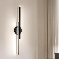 Aplique LED de Aluminio para Pared Moderno Negro 16W - GOECO - 3000K/6500K Luz Blanca Cálida/Blanca Fría - 55*12 CM - Iluminación Interior Nórdica para Sala de estar, Escalera, Pasillo, Dormitorio - 220V - details 1