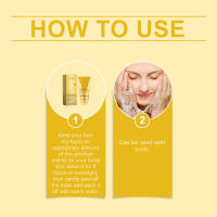 La mascarilla facial de colágeno de cúrcuma puede reponer el agua, aclarar la oscuridad, apretar los poros, rasgar, nutrir y - details 3