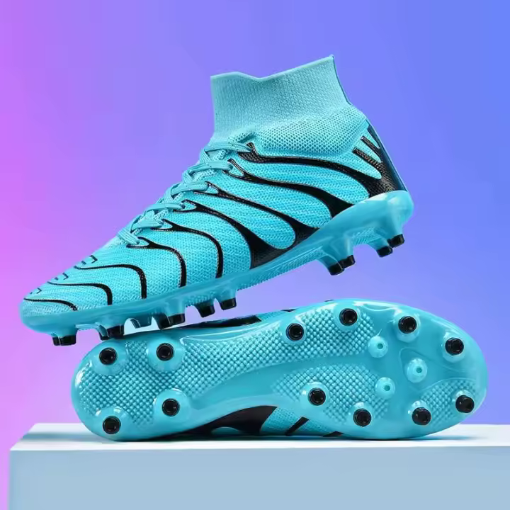 Zapatos de hombre de alta calidad con diseño transpirable, nuevas botas de fútbol con clavos, clavos antideslizantes deportivos de alta calidad - 1