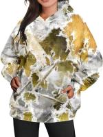 Sudadera con capucha holgada para mujer Moda coreana - details 4