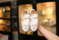 Zapatos de cuero de princesa para niñas, zapatos planos con recortes y flores, suaves, para primavera y verano, 2024 - details 7