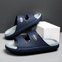 2024 Night Glow Shit Feeling Suela gruesa de EVA para el hogar para hombres Una línea para uso externo con zapatillas antideslizantes - details 18