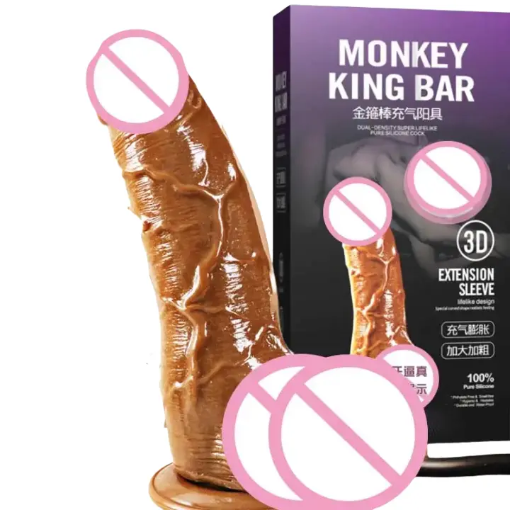Consolador inflable de tamaño ajustable, pene con ventosa, juguete sexual de realidad para adultos, Anal, cómodo - 1