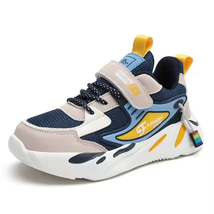 Zapatillas deportivas para niños, zapatillas deportivas de malla transpirable para niños y niñas, zapatillas ligeras para correr - 1