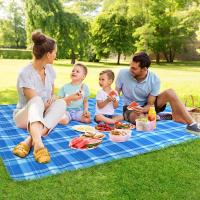 Manta de Picnic al aire libre impermeable, estera plegable para acampar, playa, césped, parque, boda - details 3