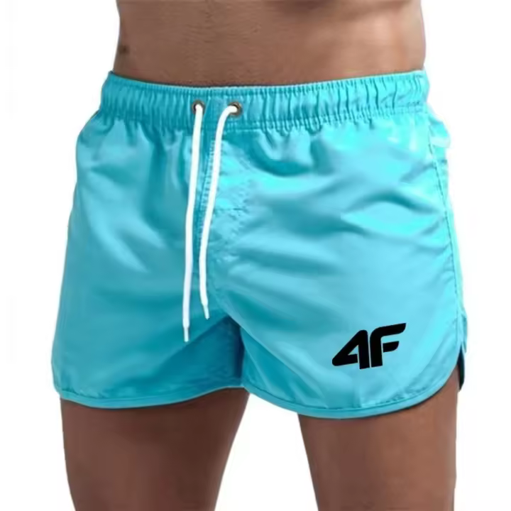 Pantalones Cortos de Verano 2025 Estilo Playero y Deportivo para Hombres Secado Rápido - 1
