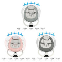 Columpios eléctricos inteligentes para bebé, mecedora multifuncional desmontable para plegable y madre, coaxial para dormir, nuevo estilo - details 5
