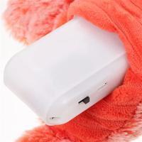 Juguete eléctrico recargable para mascotas de langosta, juguete lavable interactivo de felpa de camarón saltador realista con gato fino - details 4
