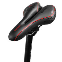 Asiento de Bicicleta WEST BIKING MTB Gel Comfort Foam Versátil para Ciclismo BMX Sin Dolor de Silla Hecho de Cuero PU - details 6