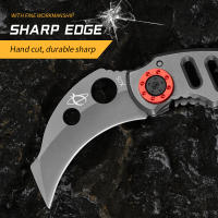 Cuchillo Táctico Plegable Para Exteriores Con Mango Play Knife Sin Hoja Acero Inoxidable Longitud Total 16.2 Cm Largo Del Mango 8 Cm - details 3
