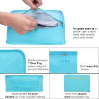 Bolsas organizadoras para maletas, 6 piezas, impermeables, incluye cubos de embalaje, 3 bolsas de compresión - details 2