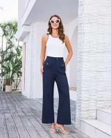 Traje de baño de una pieza para mujer, traje de baño con cuello en V y control del vientre, ropa de playa para vacaciones - details 2