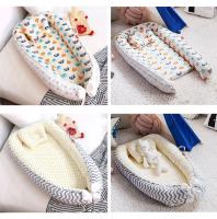 Cuna Portátil 85x50 cm con Almohada y Paragolpes de Algodón Cuna de Viaje Recién Nacido para Bebés y Niños de 0 a 12 Meses Desmontable y Lavable Cuna Antiaplastamiento Cama Mediana Nido Biônico Almohada para bebé Cuna de Viaje - details 9