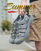 Sandalias de bolsillo con suela ligera para exteriores, de gran tamaño, sandalias de senderismo de verano para mujer, zapatos de playa para hombre - details 1