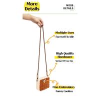Mochila para mascotas con forma de galleta sándwich, cuerda de tracción para perros pequeños y medianos, accesorios para perros - details 11